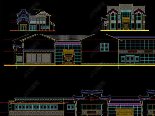 徽派建筑CAD施工圖與SU模型 專業設計與資源整合